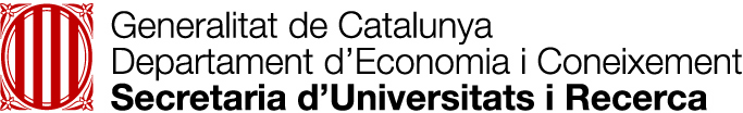 SUR (Secretaria d'Universitats i Recerca) del 
DECO (Departament d'Economia i Coneixement de la Generalitat de Catalunya)